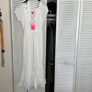 Betsey Johnson White Maxi Dress